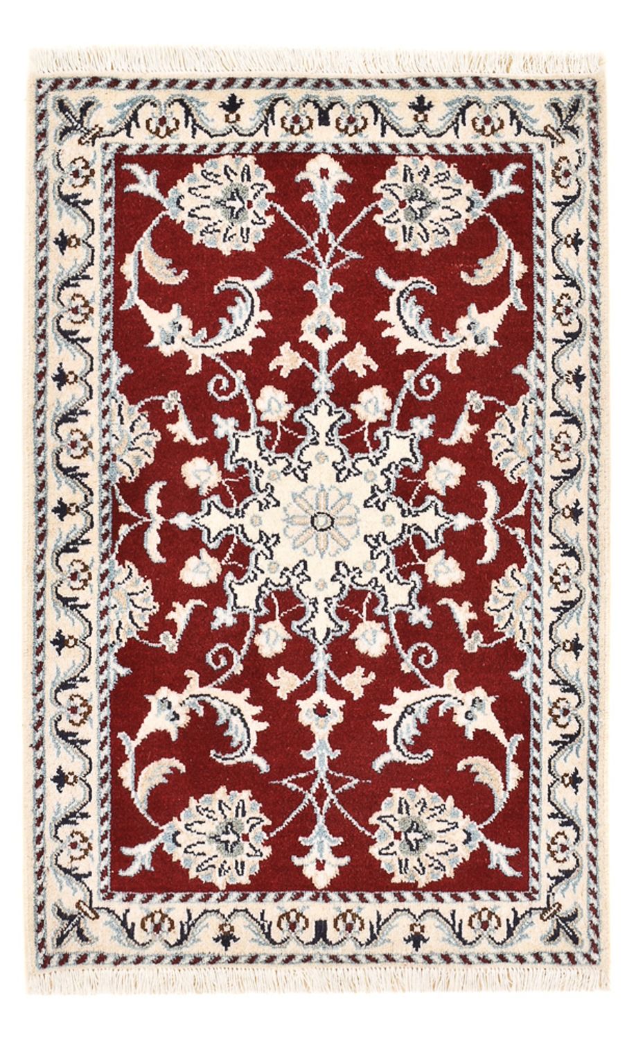 Perser Rug - Nain - 94 x 60 cm - red