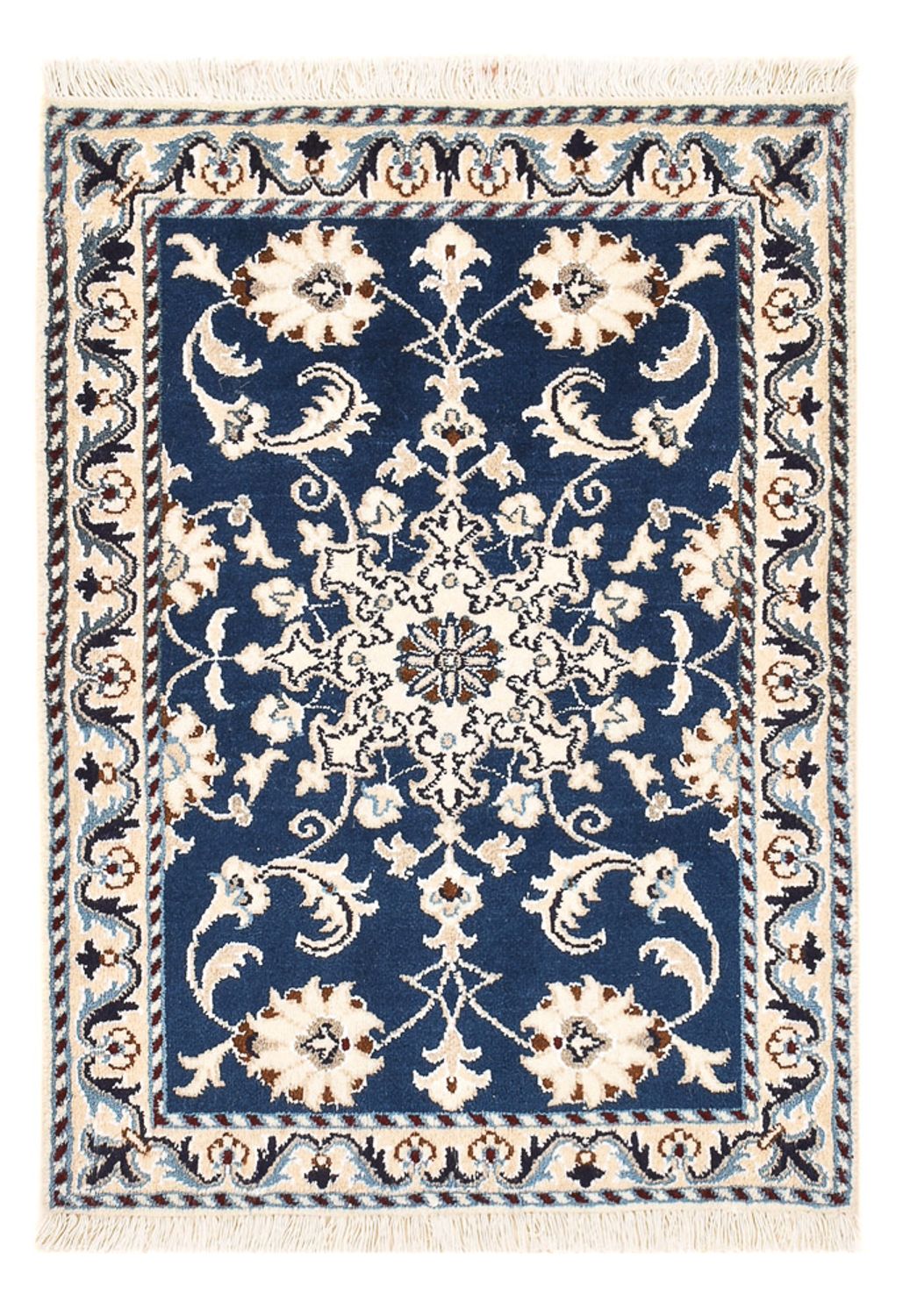 Perser Rug - Nain - 85 x 60 cm - blue
