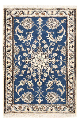 Perser Rug - Nain - 90 x 58 cm - blue