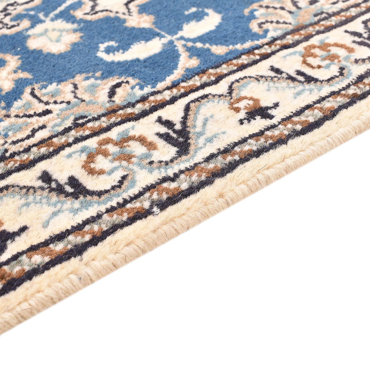 Perser Rug - Nain - 90 x 58 cm - blue