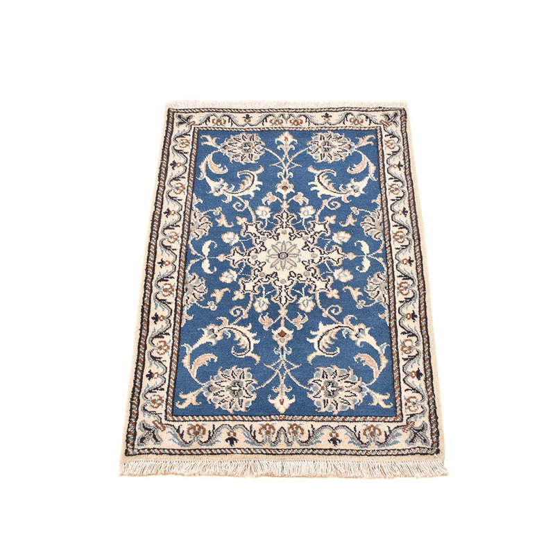 Perser Rug - Nain - 90 x 58 cm - blue