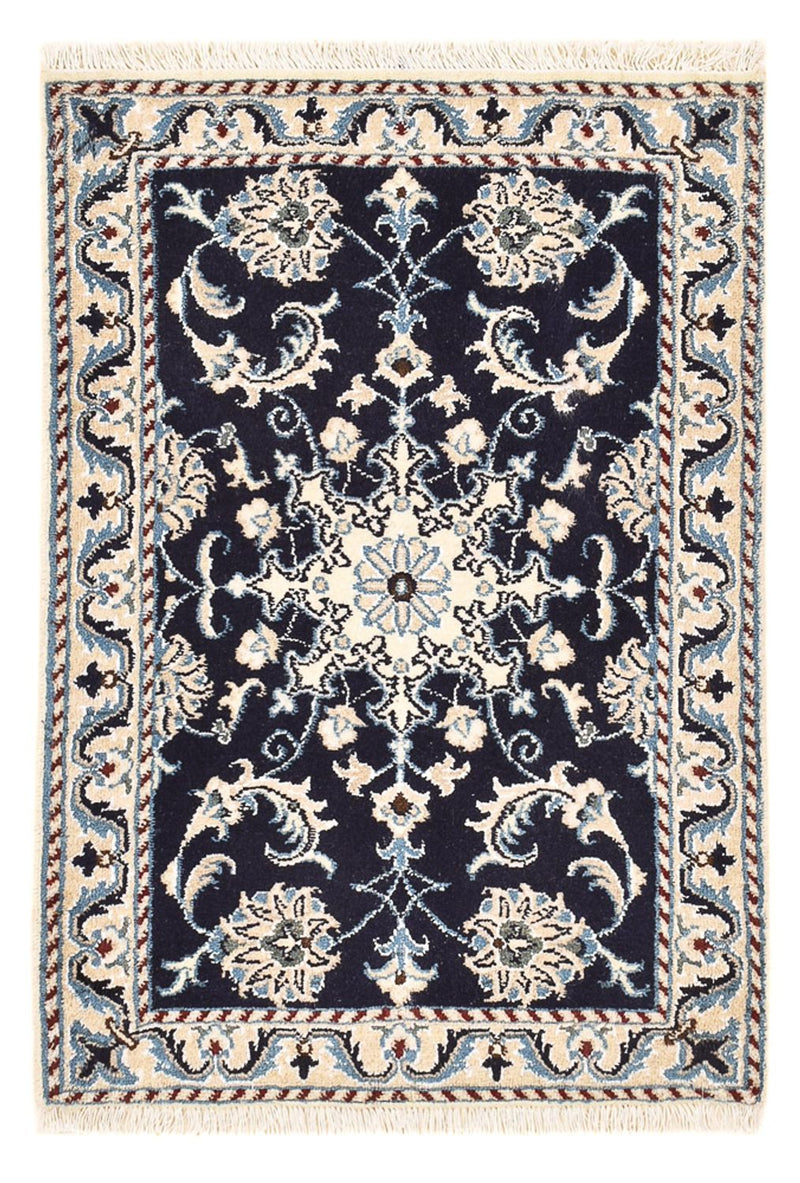 Perser Rug - Nain - 87 x 56 cm - dark blue