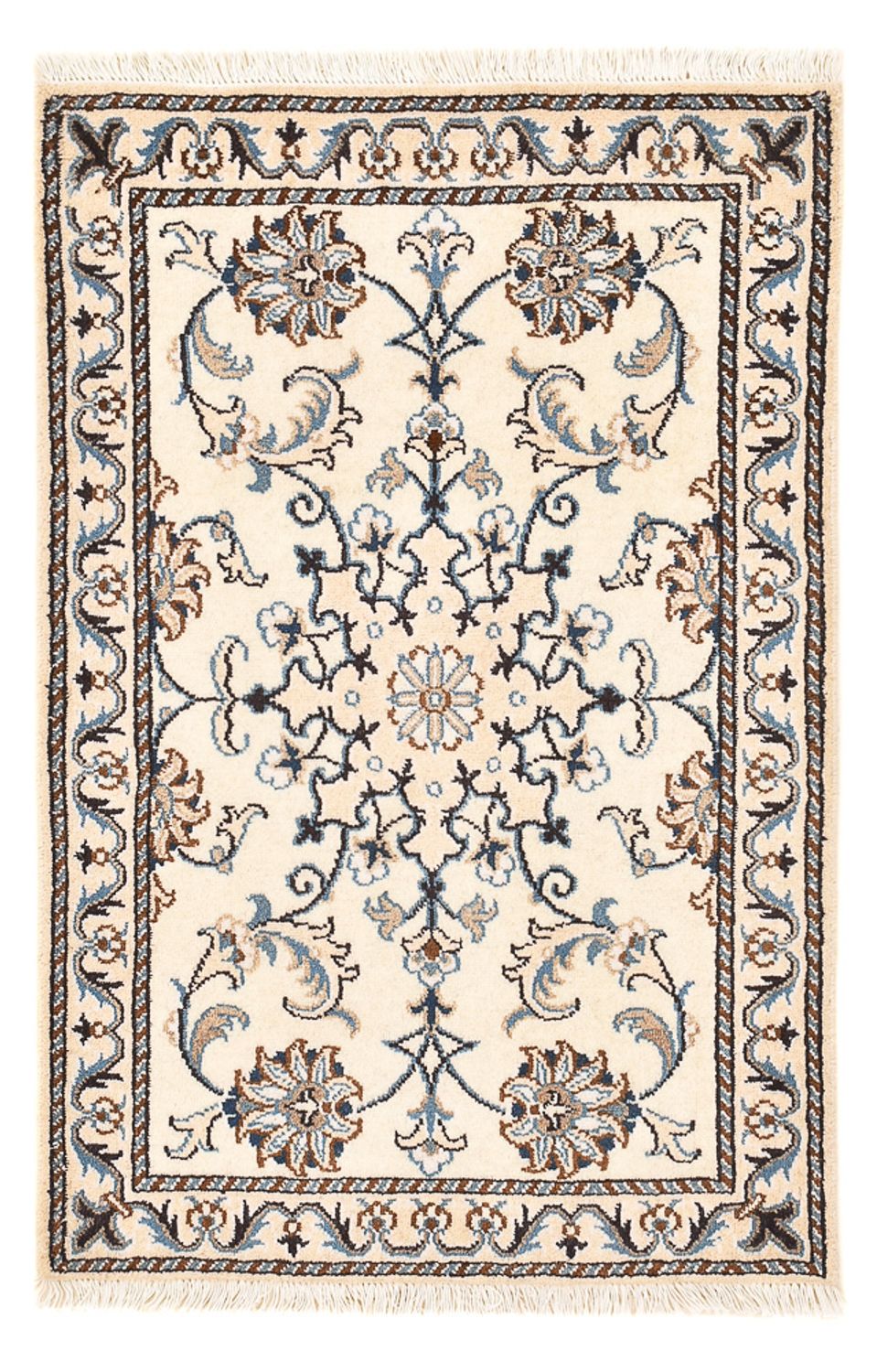 Perser Rug - Nain - 96 x 60 cm - cream