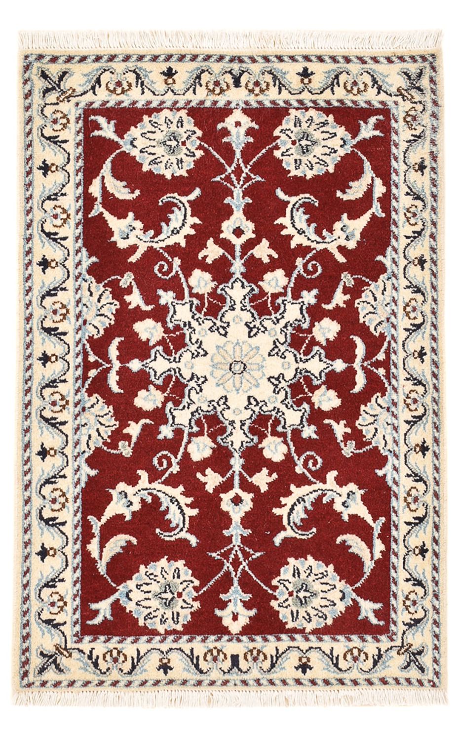 Perser Rug - Nain - 92 x 59 cm - red