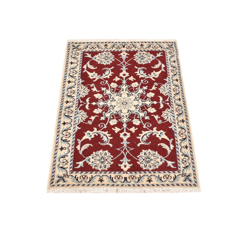 Perser Rug - Nain - 92 x 59 cm - red