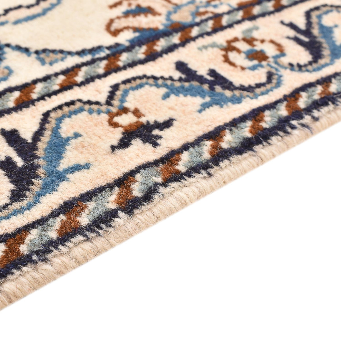 Perserteppich - Nain - 95 x 60 cm - beige