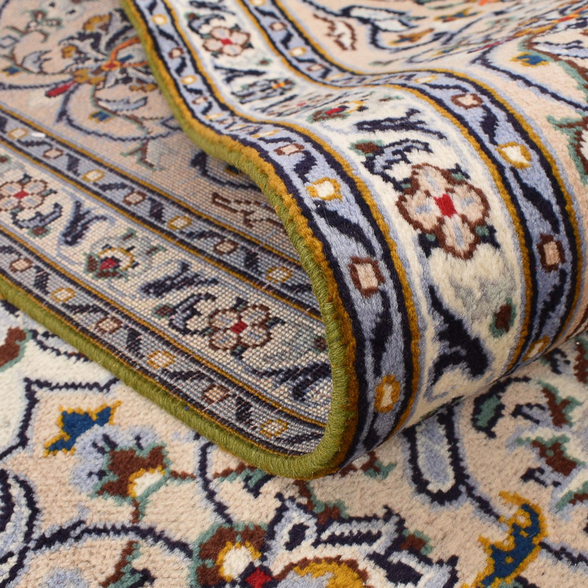 Perser Rug - Keshan - 360 x 245 cm - dark beige