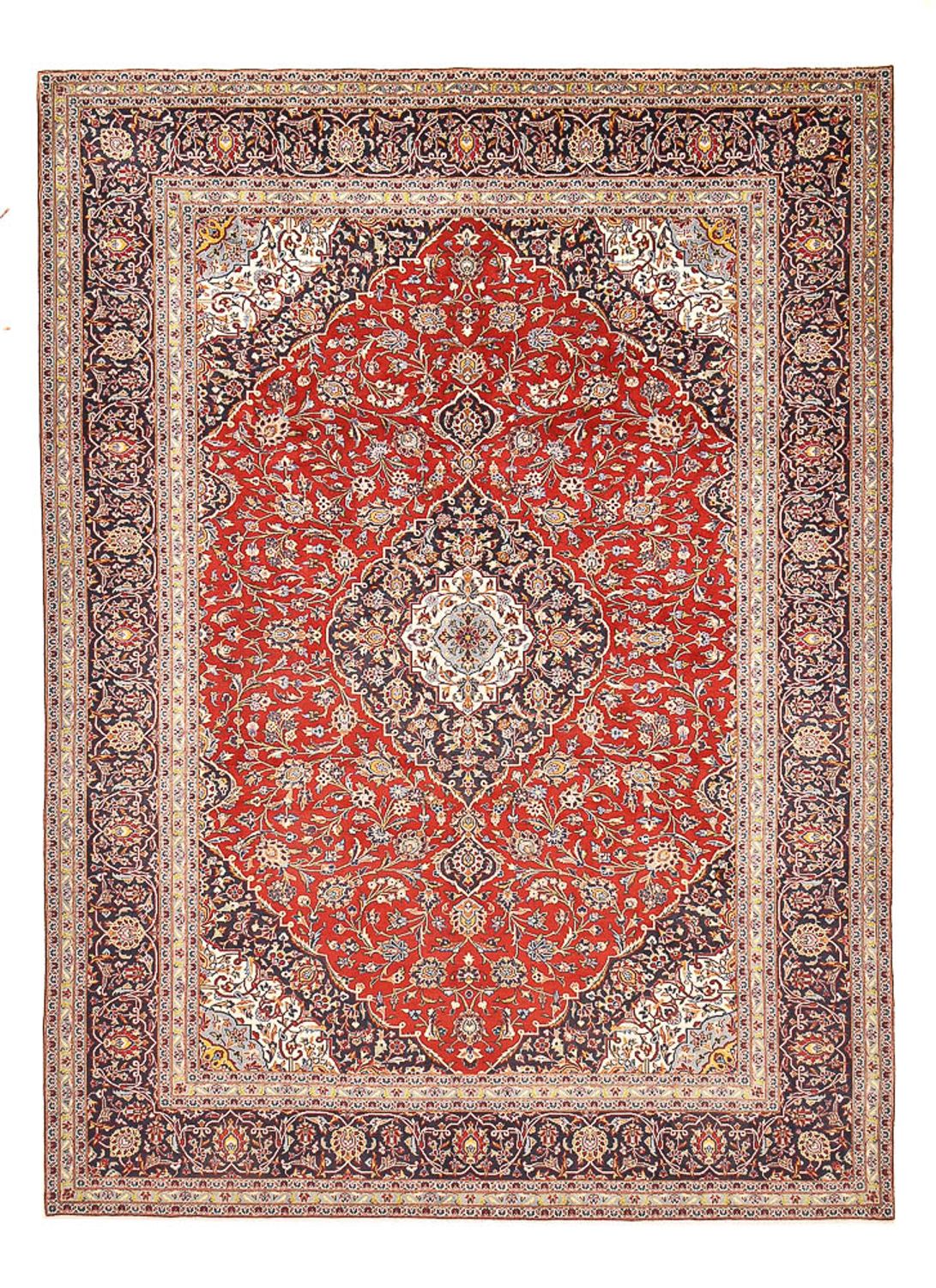 Perser Rug - Keshan - 416 x 297 cm - red