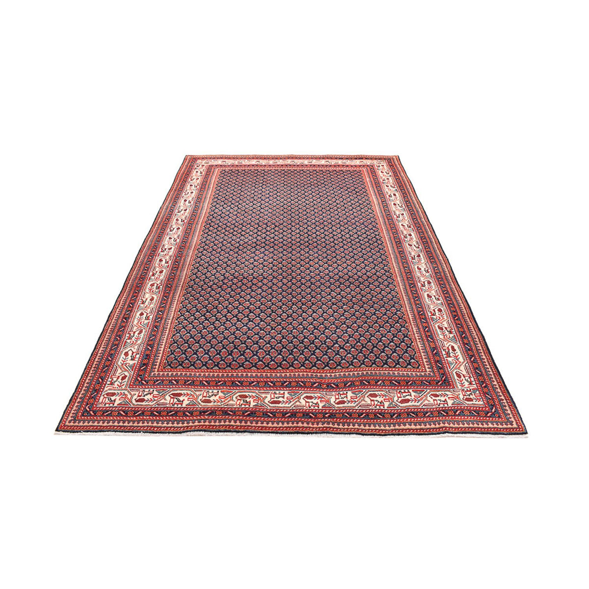 Perser Rug - Mir - 295 x 188 cm - dark red