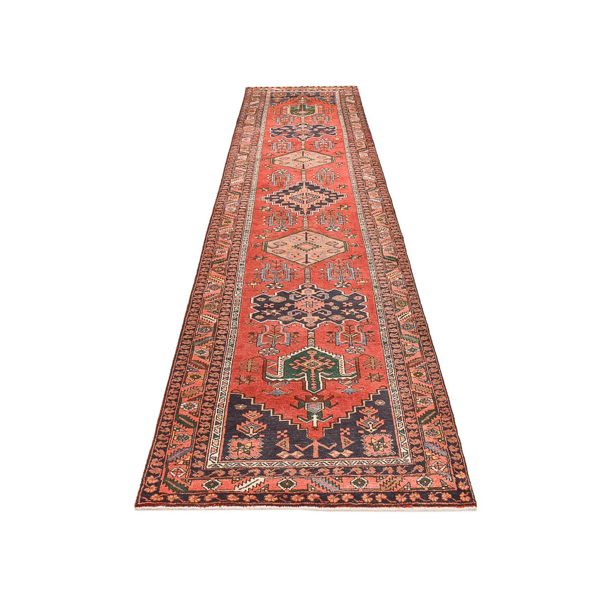 Runner Perser Rug - Nomadic - 445 x 105 cm - light red