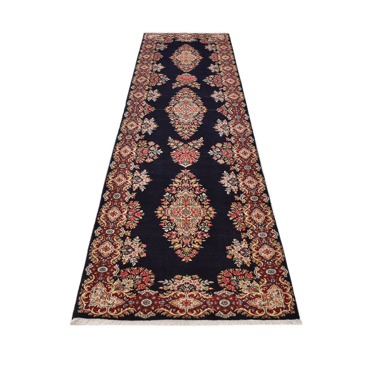 Runner Perser Rug - Royal - 397 x 94 cm - dark blue