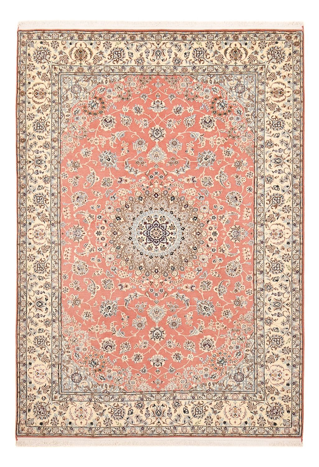 Perser Rug - Nain - Royal - 293 x 202 cm - light red