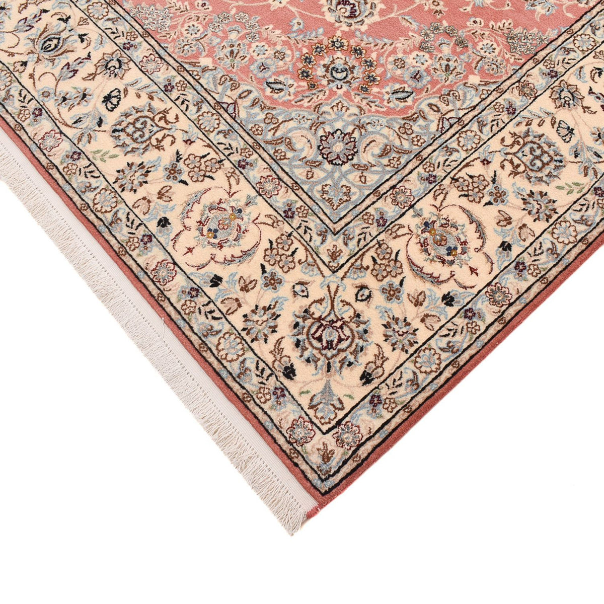 Perser Rug - Nain - Royal - 293 x 202 cm - light red