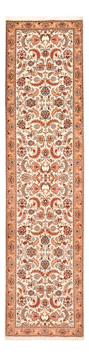 Runner Perser Rug - Tabriz - Premium - 314 x 79 cm - beige