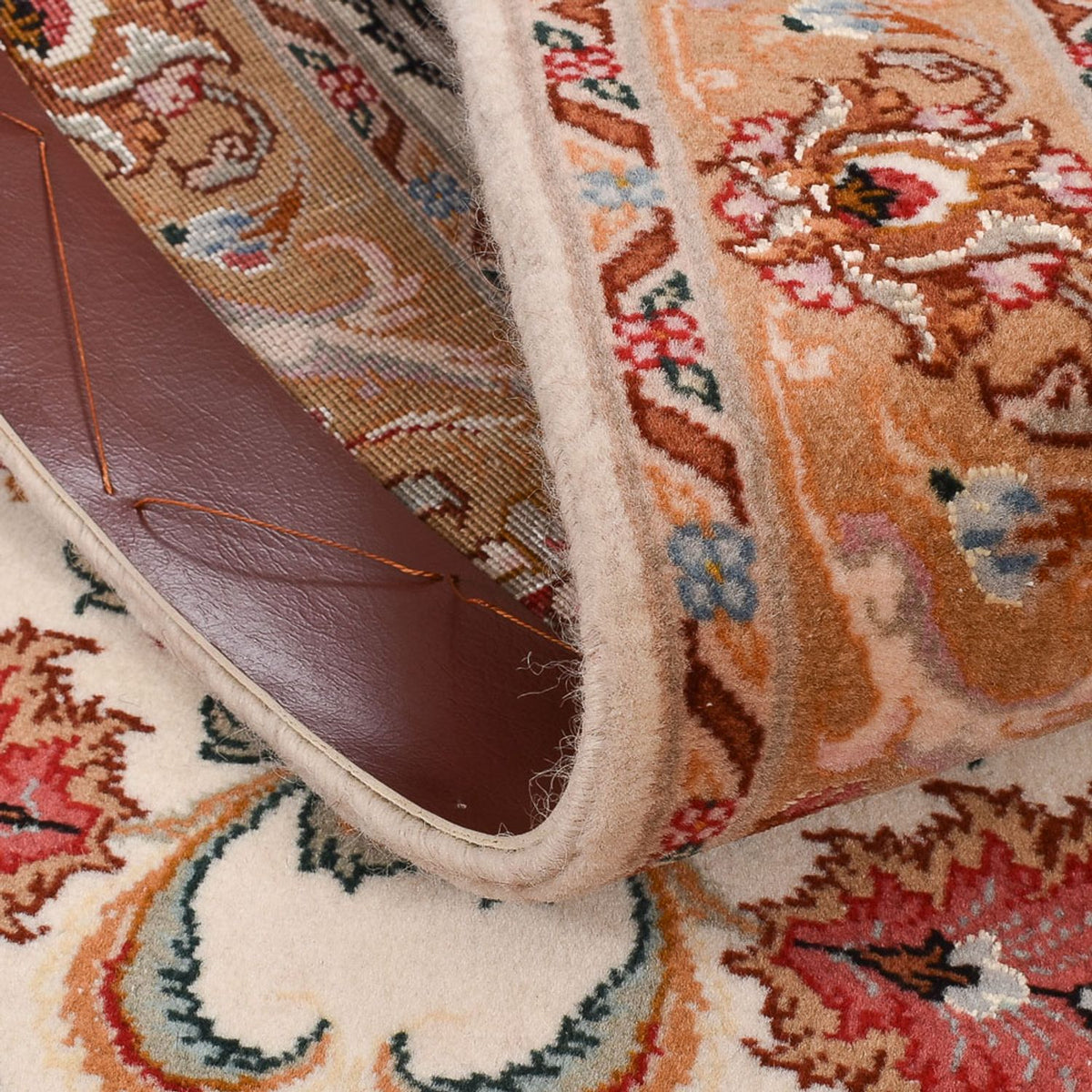 Runner Perser Rug - Tabriz - Premium - 317 x 72 cm - beige