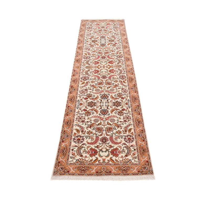 Runner Perser Rug - Tabriz - Premium - 315 x 80 cm - beige