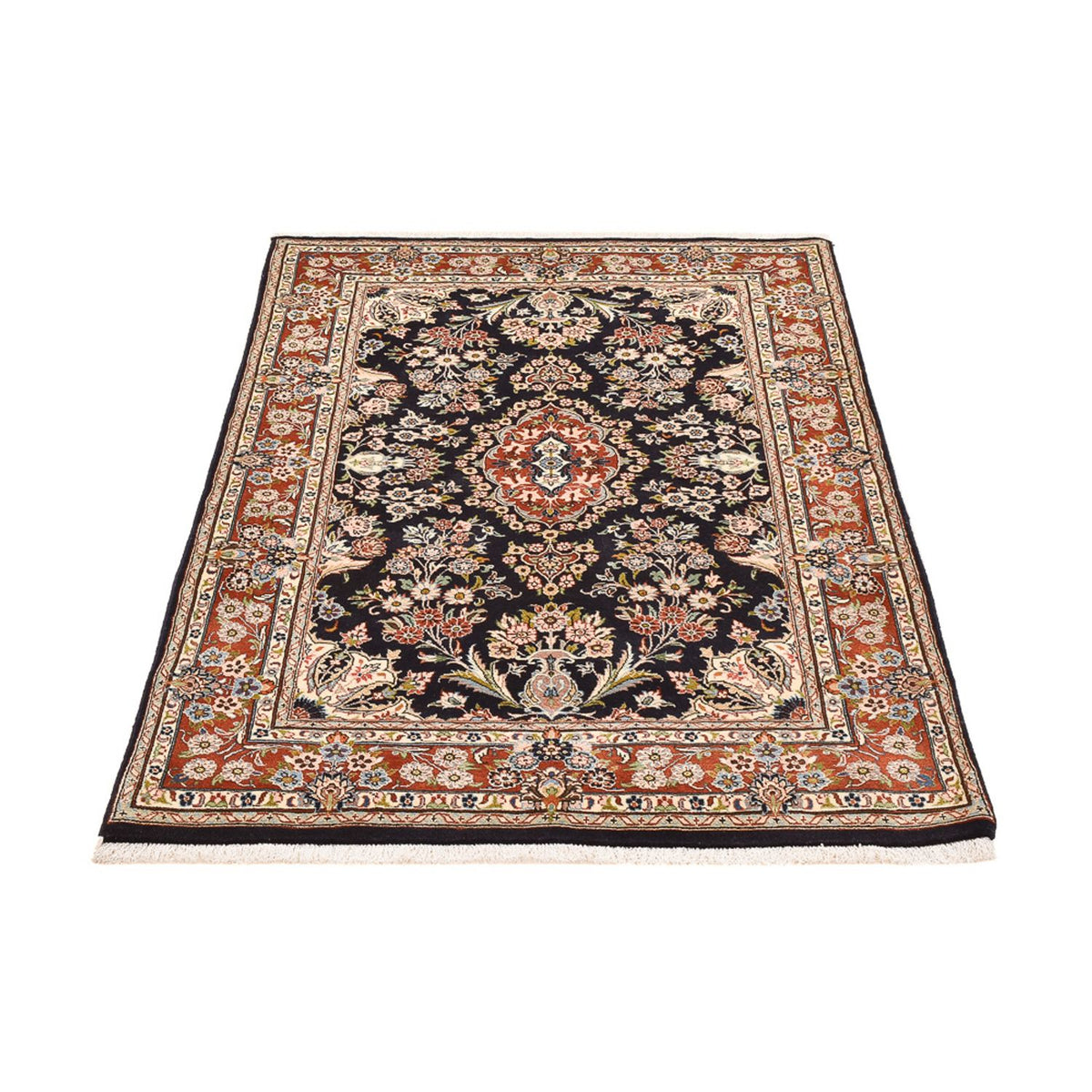 Perser Rug - Nain - 135 x 90 cm - dark blue