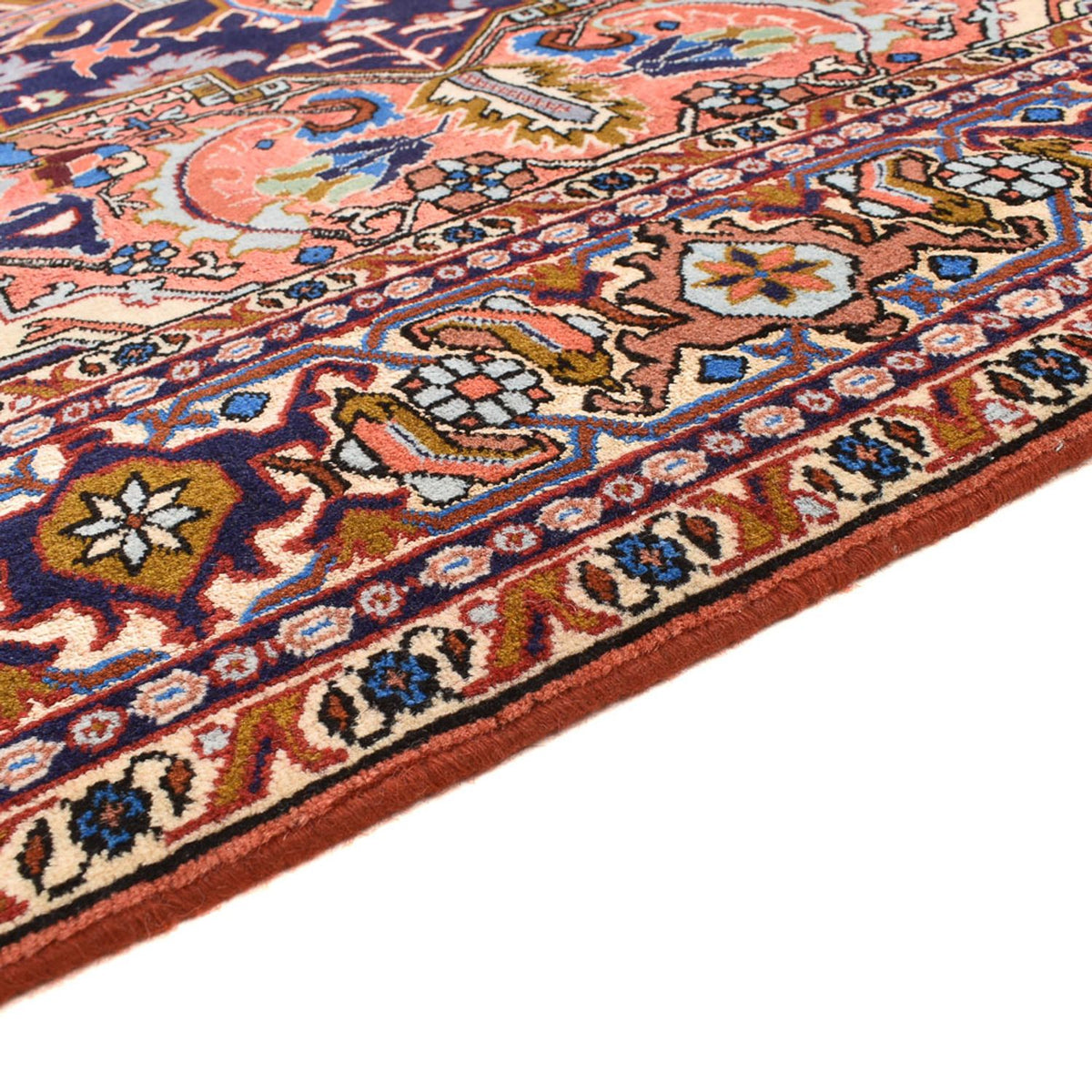 Perser Rug - Nomadic square  - 200 x 194 cm - light red