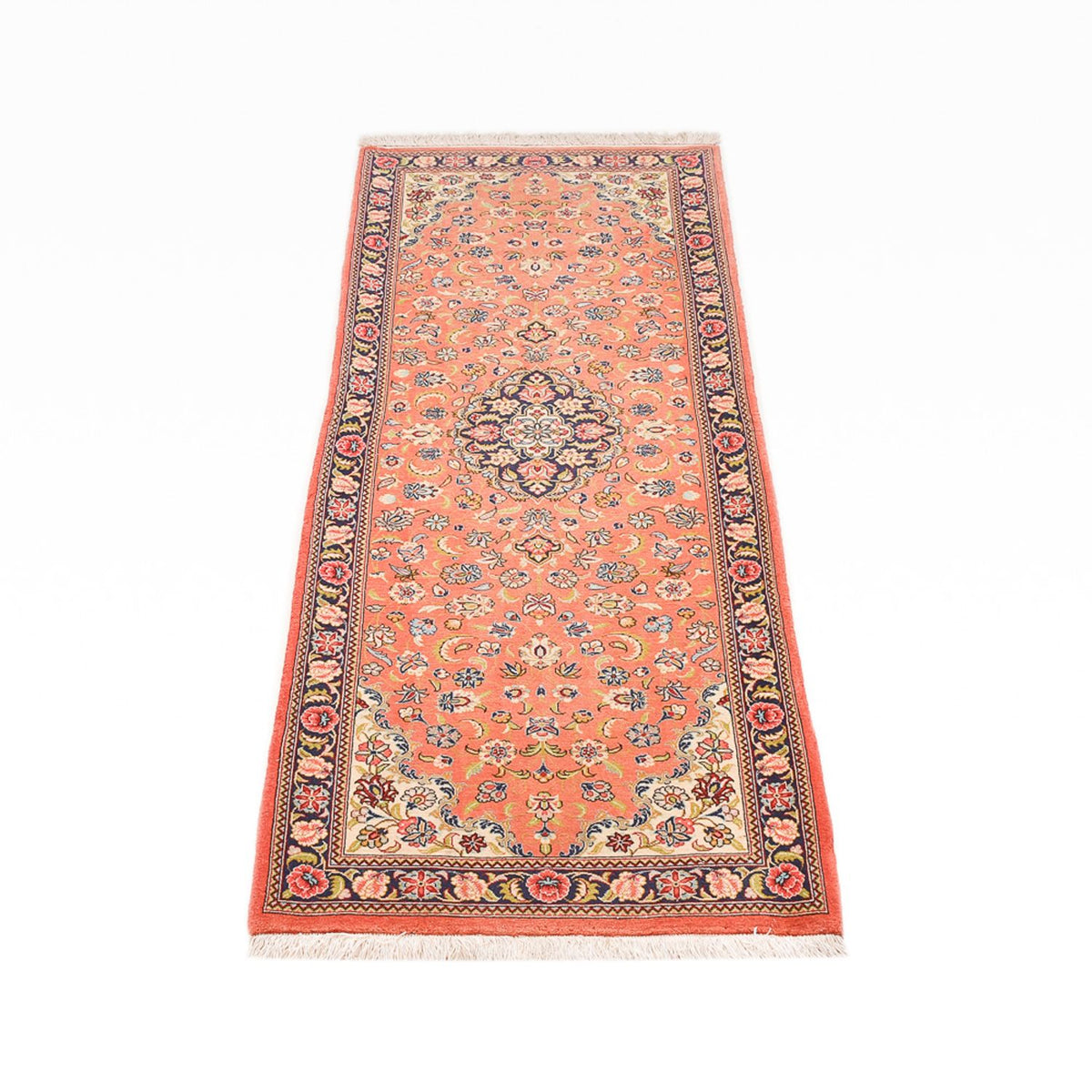 Runner Perser Rug - Ghom - 195 x 71 cm - orange