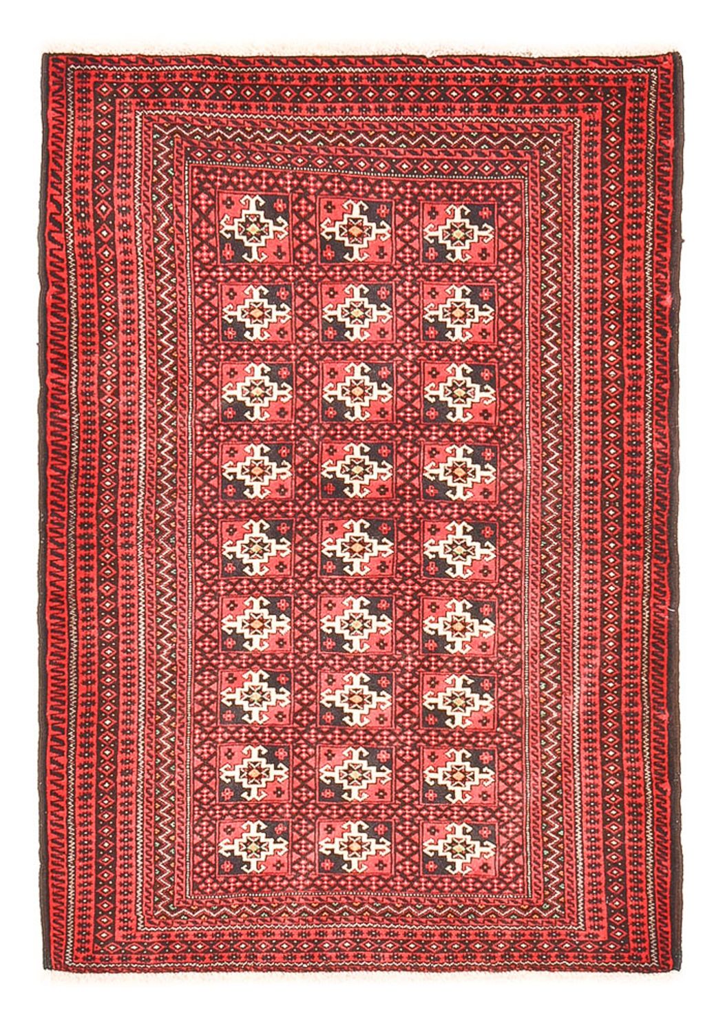 Belutsch Rug - 140 x 100 cm - red