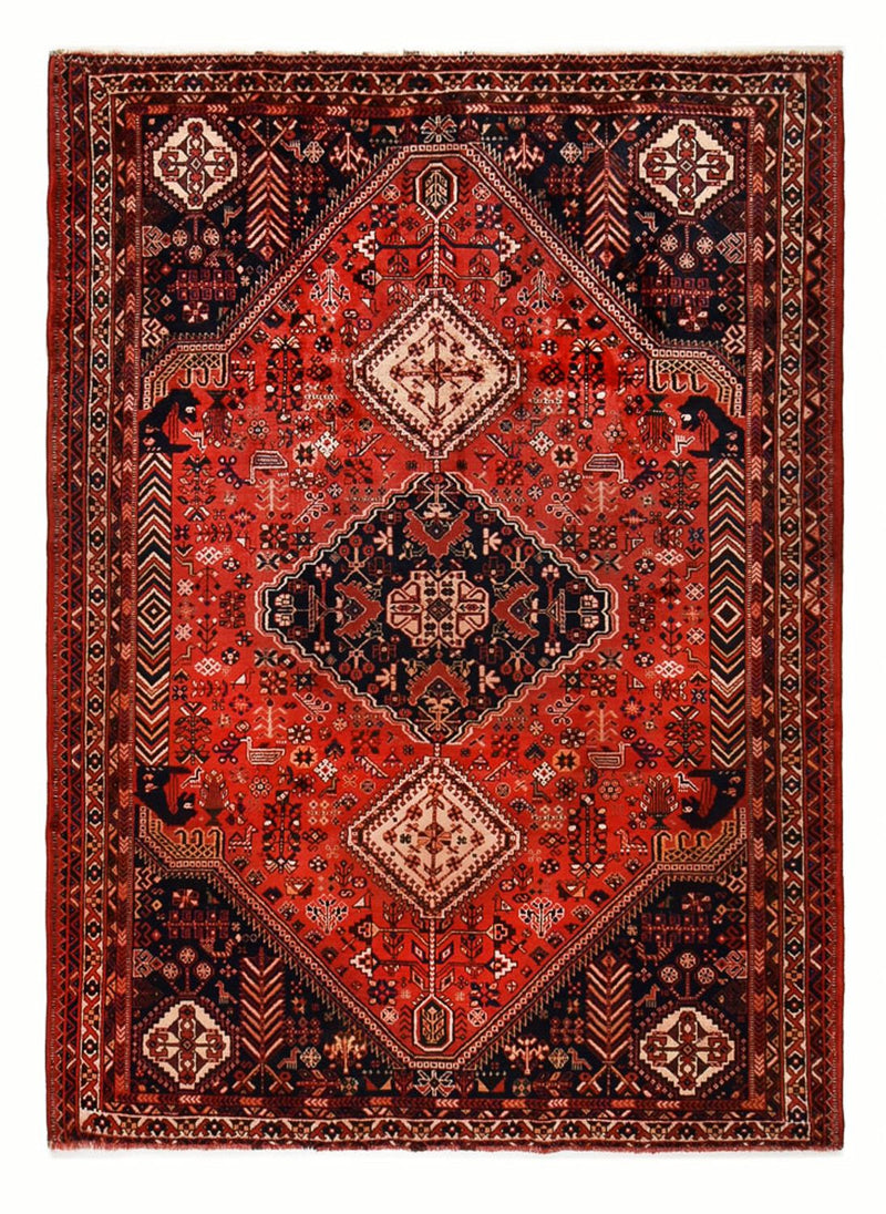 Perser Rug - Nomadic - 286 x 200 cm - red