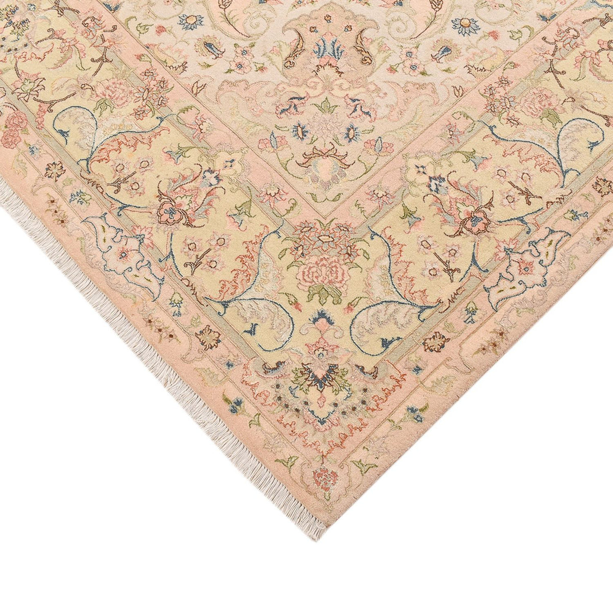 Perser Rug - Tabriz - Royal - 303 x 201 cm - light beige