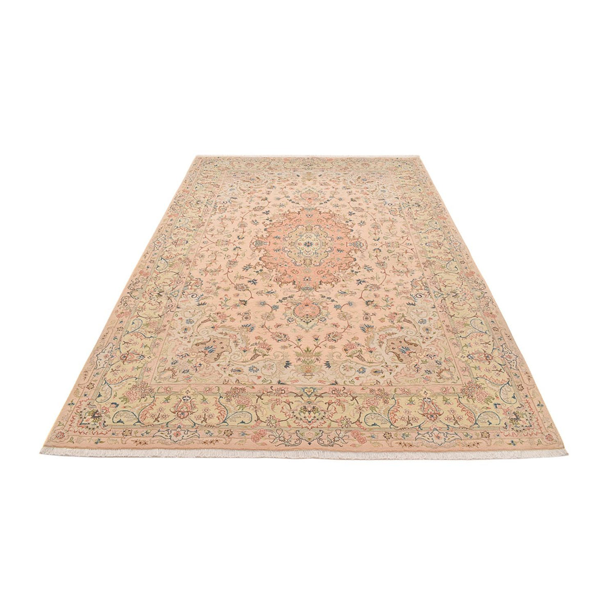Perser Rug - Tabriz - Royal - 303 x 201 cm - light beige