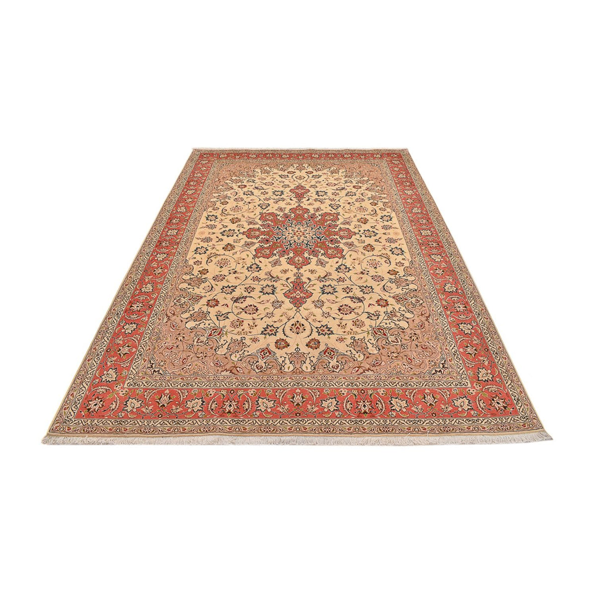 Perser Rug - Tabriz - Royal - 296 x 203 cm - beige