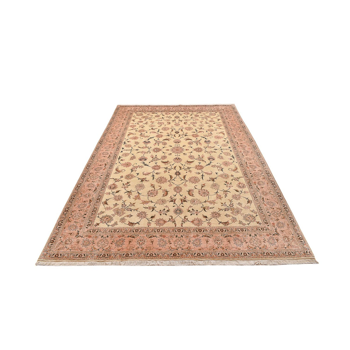 Perser Rug - Keshan - 305 x 203 cm - beige