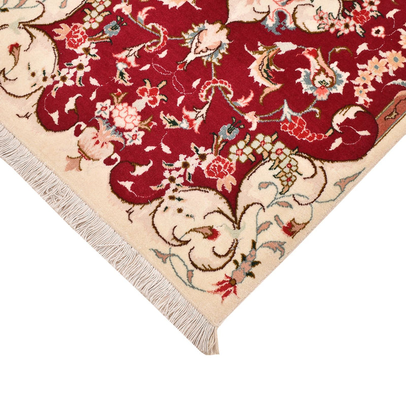 Tabriz - 50 Raj Rug 90x60cm - Persian Rugs