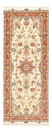 Runner Perser Rug - Tabriz - Royal - 195 x 80 cm - beige