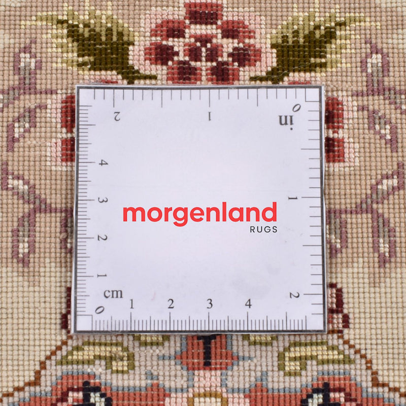 Runner Perser Rug - Tabriz - Royal - 195 x 80 cm - beige