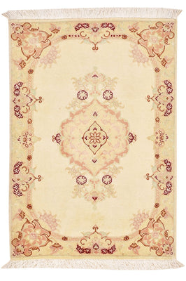Perser Rug - Tabriz - Royal - 89 x 58 cm - light beige
