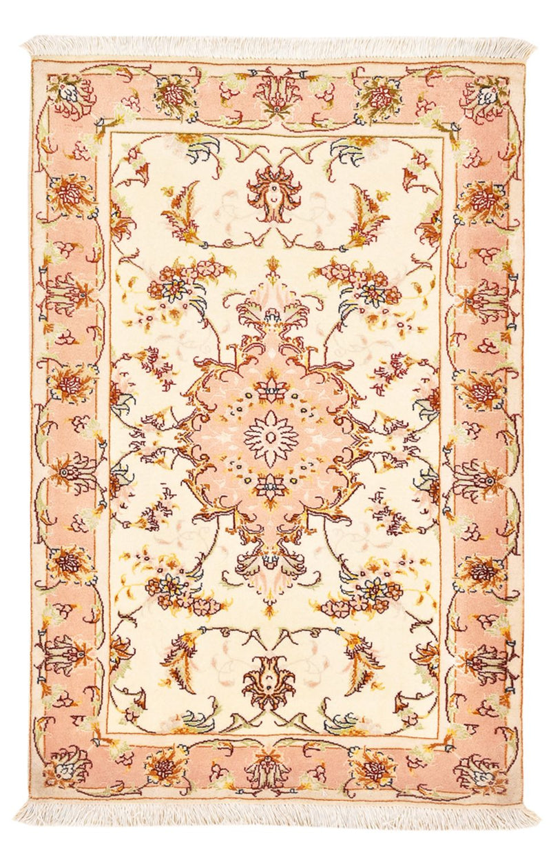 Perser Rug - Tabriz - Royal - 101 x 66 cm - light beige