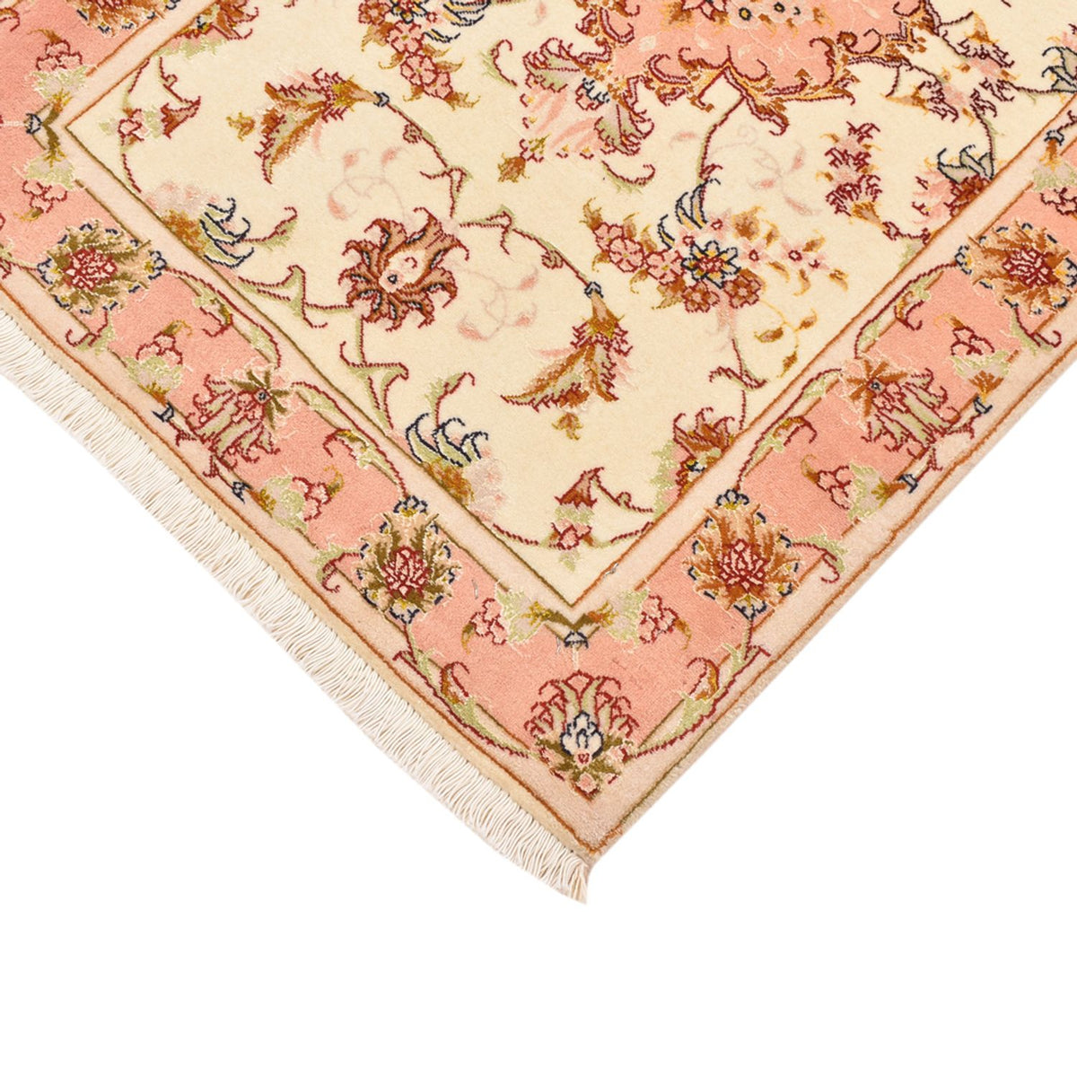 Perser Rug - Tabriz - Royal - 101 x 66 cm - light beige