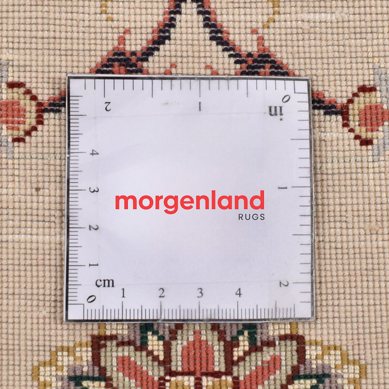 Runner Perser Rug - Tabriz - Royal - 204 x 80 cm - beige