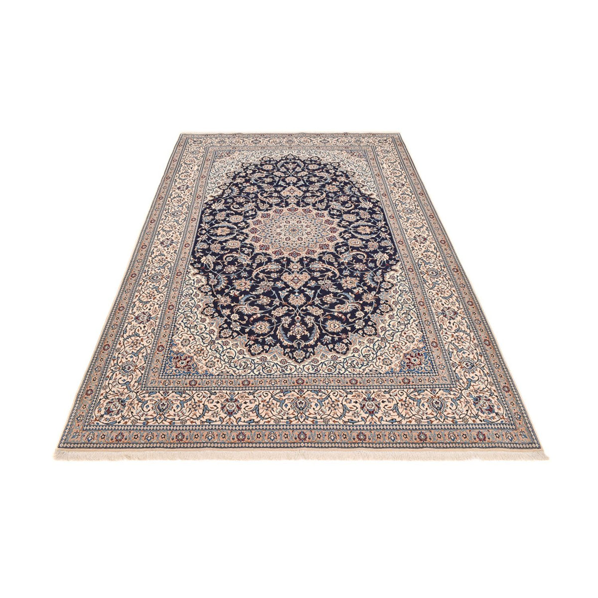 Perser Rug - Nain - Premium - 314 x 200 cm - dark blue