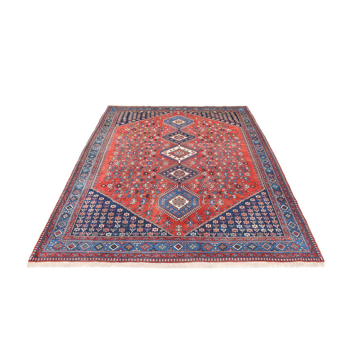 Perser Rug - Nomadic - 260 x 207 cm - red