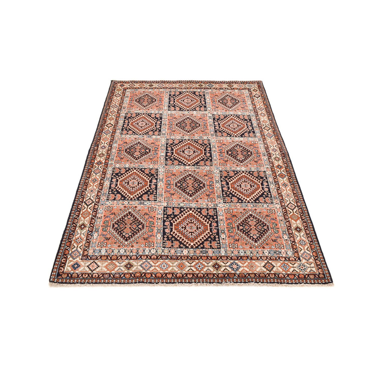 Perser Rug - Nomadic - 225 x 155 cm - light red
