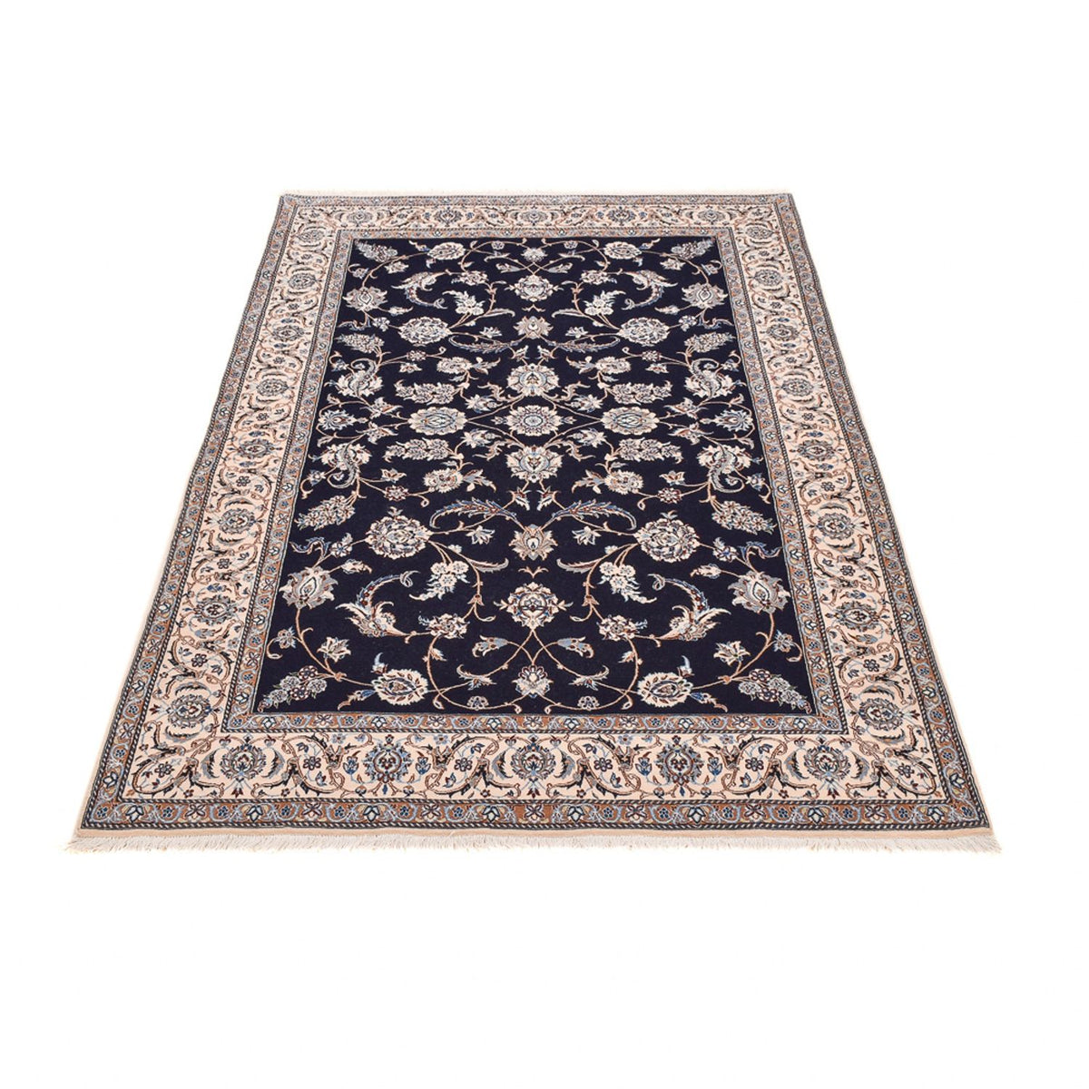 Perser Rug - Nain - Premium - 197 x 130 cm - dark blue