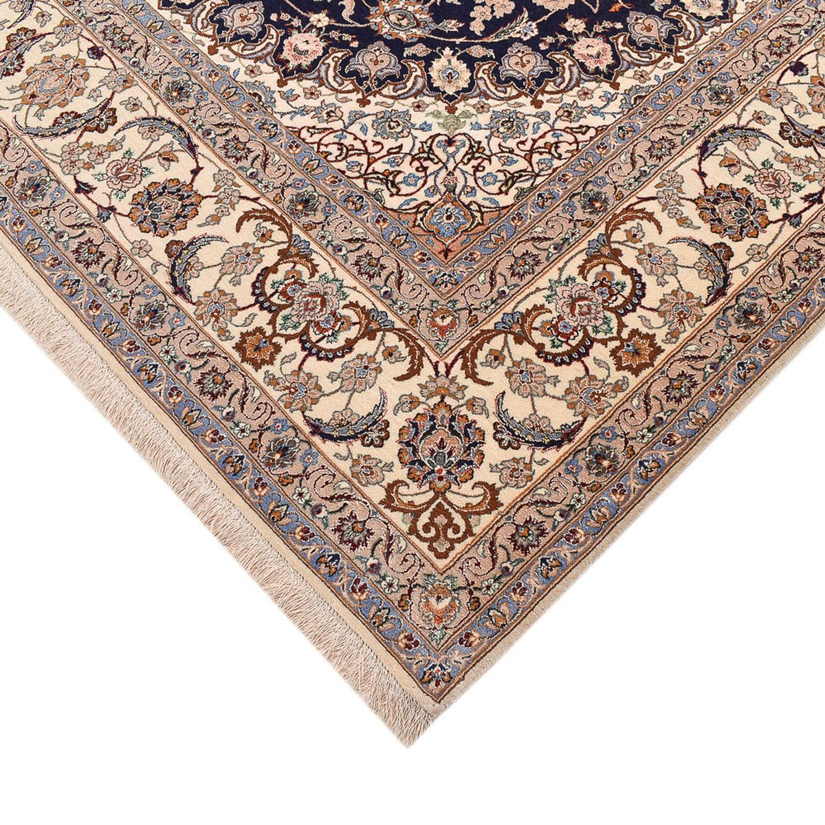 Perser Rug - Isfahan - Premium - 306 x 202 cm - dark blue
