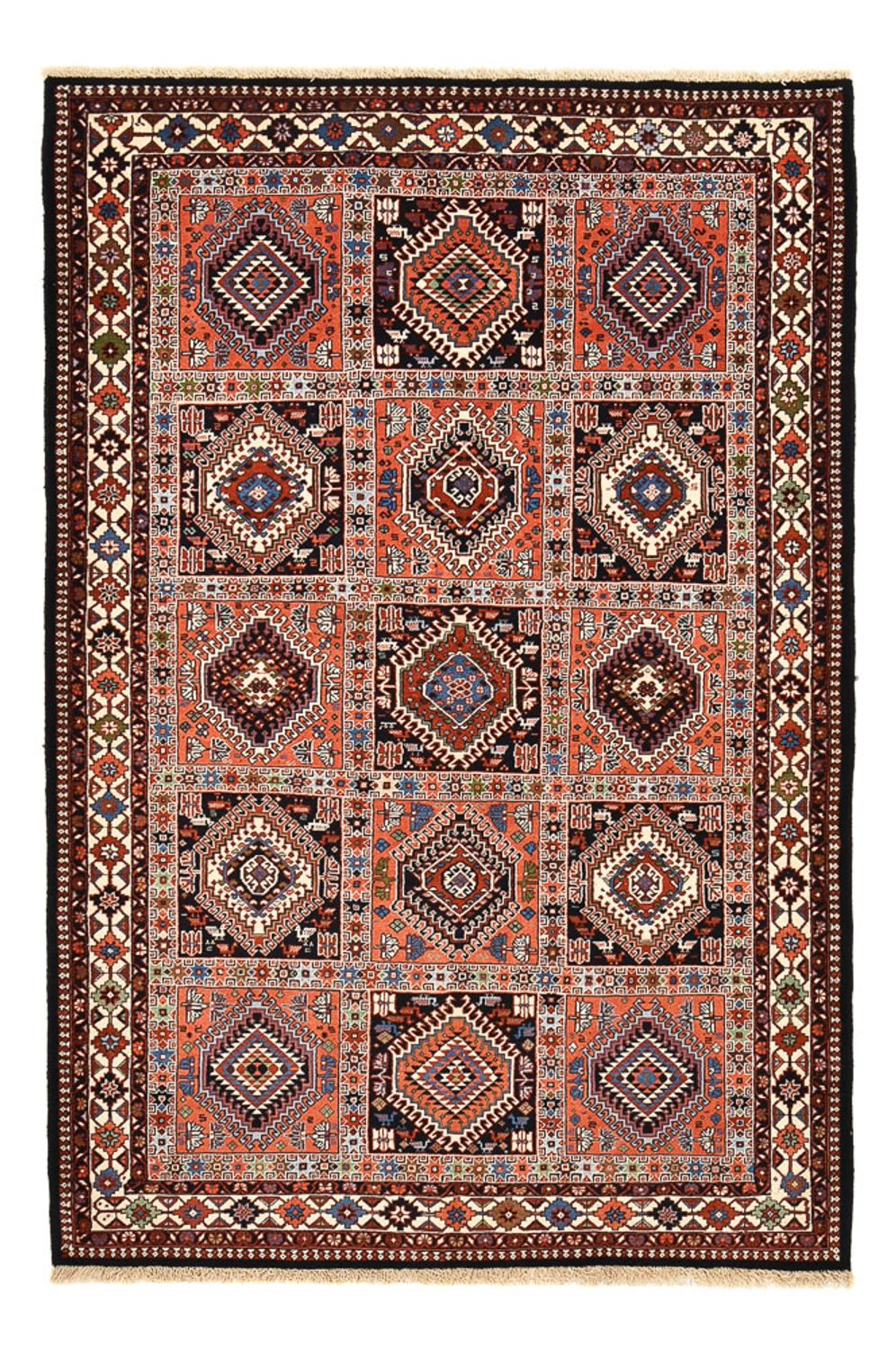 Perser Rug - Nomadic - 243 x 160 cm - light red