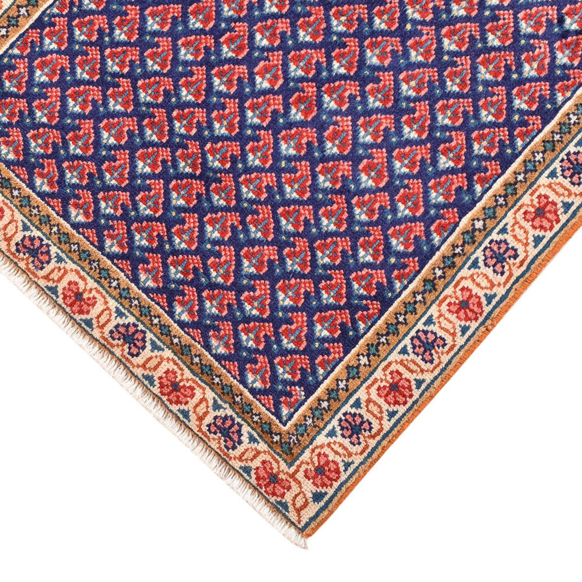 Runner Perser Rug - Mir - 202 x 60 cm - terracotta