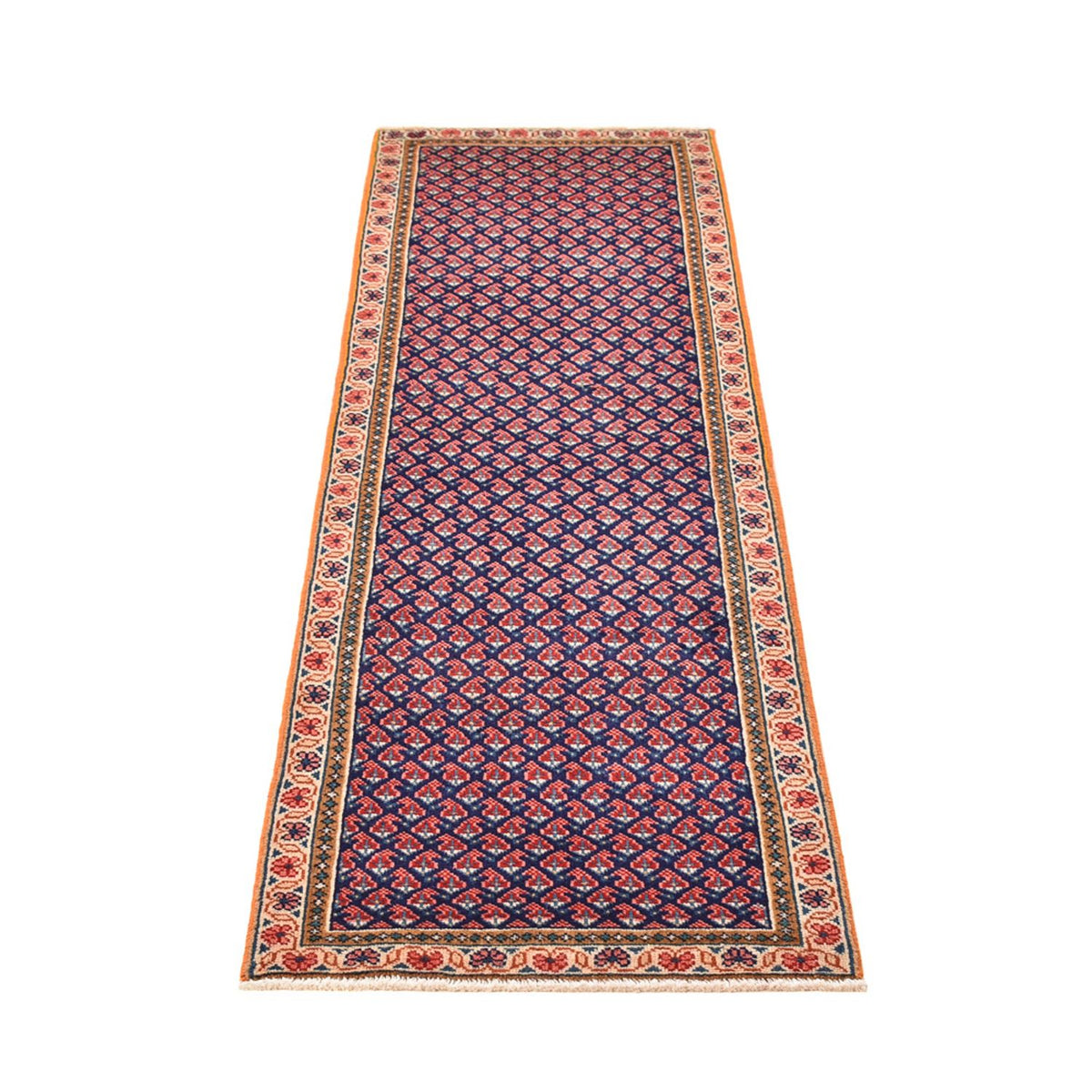 Runner Perser Rug - Mir - 202 x 60 cm - terracotta