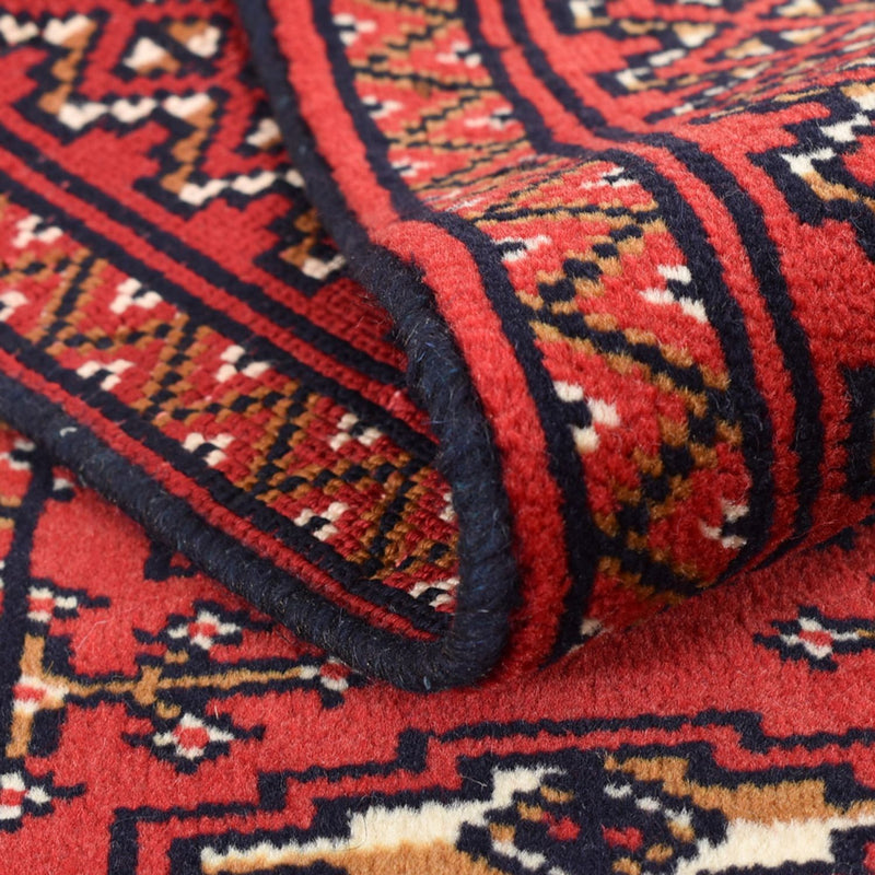 Runner Turkaman Rug - 183 x 61 cm - red