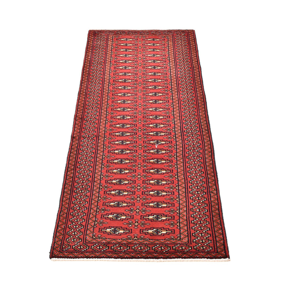 Runner Turkaman Rug - 183 x 61 cm - red