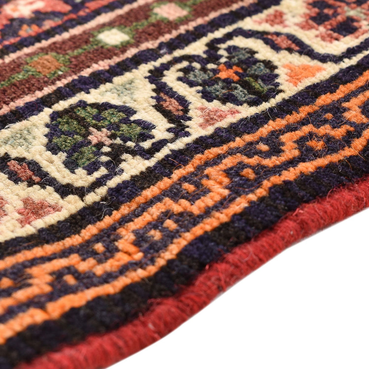 Runner Perser Rug - Nomadic - 189 x 82 cm - dark red