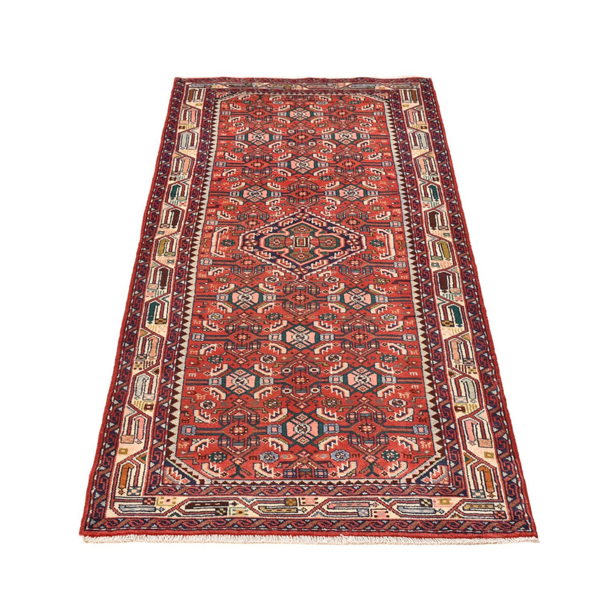 Runner Perser Rug - Nomadic - 208 x 83 cm - light red