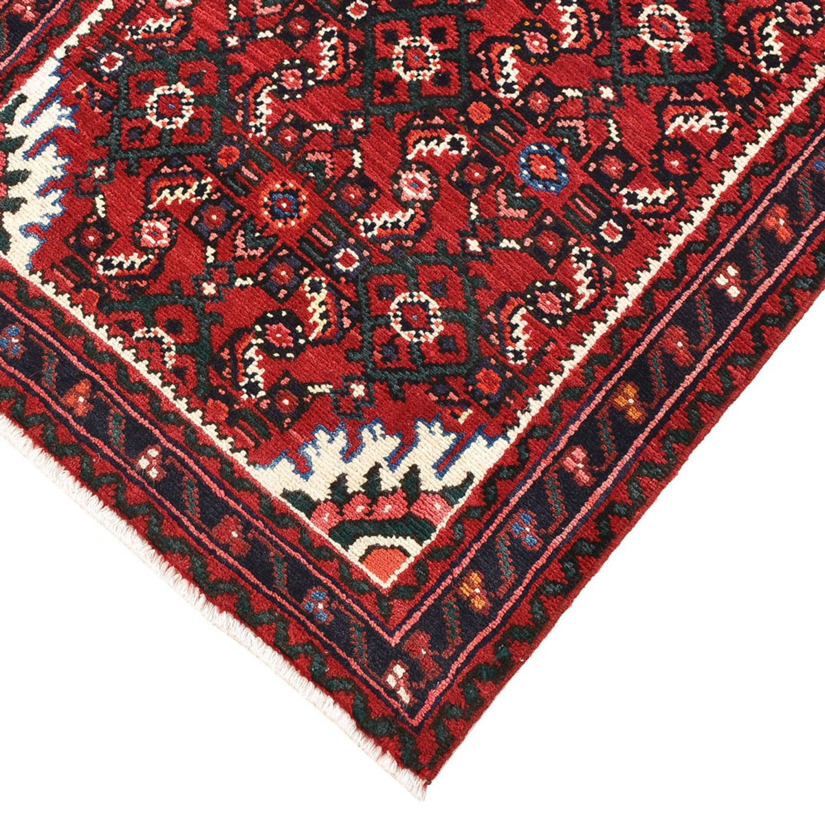 Runner Perser Rug - Nomadic - 195 x 64 cm - dark red