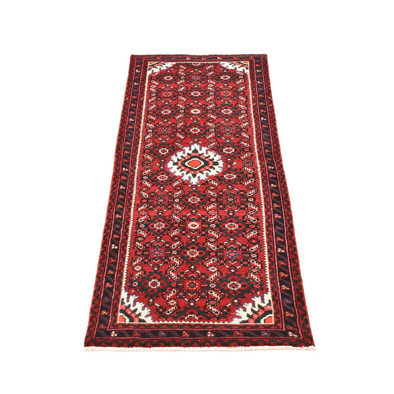 Runner Perser Rug - Nomadic - 195 x 64 cm - dark red